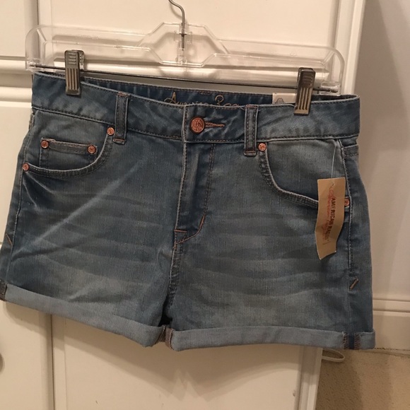 american rag denim shorts